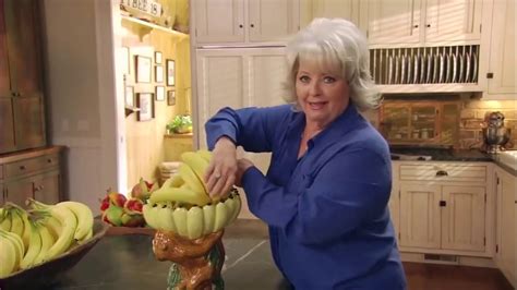 Slice bananas into the cooled baked pastry shell. YTP: Paula Deen Goes Bananas! - YouTube