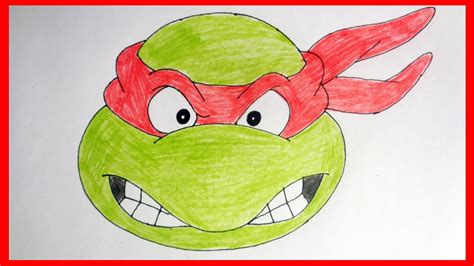 How To Draw Ninja Turtles 1987 Raphael Youtube
