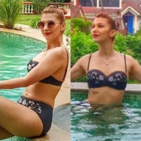 Uff Bigg Boss S Jasleen Matharu S Bikini Pics Are Raising Temperatures On Social Media