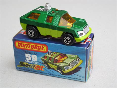 Matchbox Superfast Metallic Green Planet Scout 1970s Matchbox
