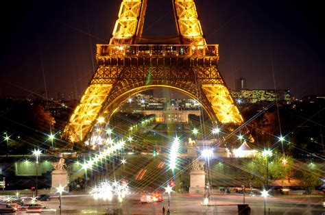 Poze U Oar Arhitectur Noapte Turnul Eiffel Paris Monument