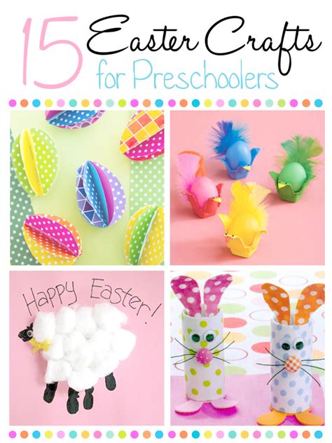 18 Easter Craft Ideas Preschool Seaghserenia