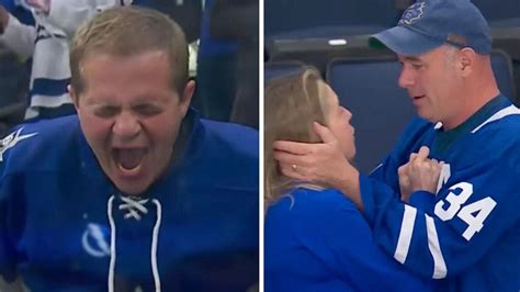 Toronto Maple Leafs Fans Got So Emotional After Overtime Win