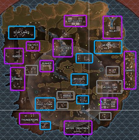 Apex Legends Map Loot Tiers And Tips For Every Location
