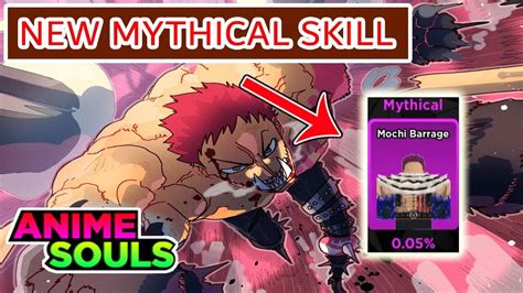Anime Souls Simulator Spin Get New Mythical Skill Katakuri Mochi Barrage Best Skill Youtube