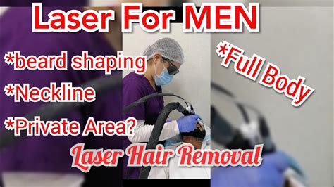 Best Laser Hair Removal For Men Beard Shaping In Dubai Youtube