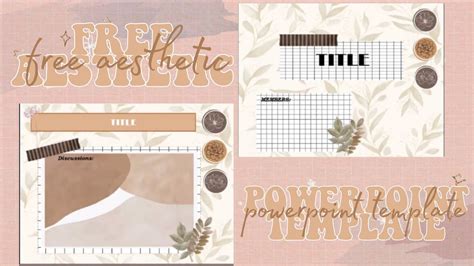 Download Free Template Ppt Aesthetic 2021 Printable Templates