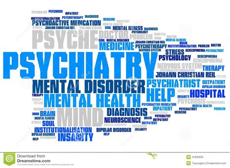 Psychiatry Stock Illustration - Image: 41830603