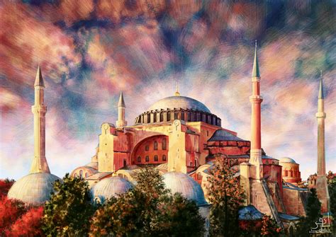 Artstation Hagia Sophia Istanbul