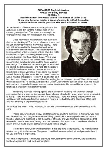 Ccea Gcse English Literature The Study Of 19th Century Unseen Prose