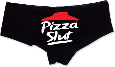 Sgr Pizza Slut Booty Shorts Premium Cotton Naughty Panties For Women Sexy Ts For Wife At