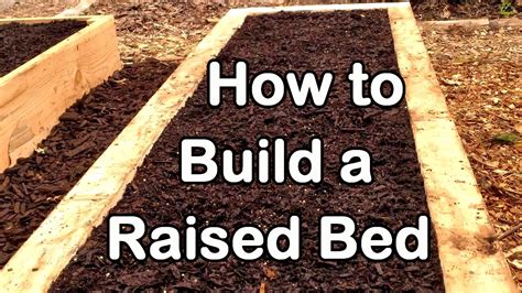 How To Build A Raised Garden Bed With Wood Easy Ez And Cheap