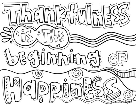 Adorn your computer with a new buddha doodles design each month. Coloring Thankful Quotes - Doodle Art Alley