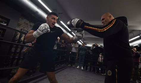 Tommy Fury Pictured Along With His Molly Mae Hague At The Henrietta Street Gym Birmingham Live