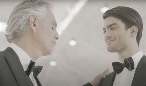 Andrea Bocelli And Son Matteo Bocelli Sing Fall On Me In Their Stunning First Duet Watch