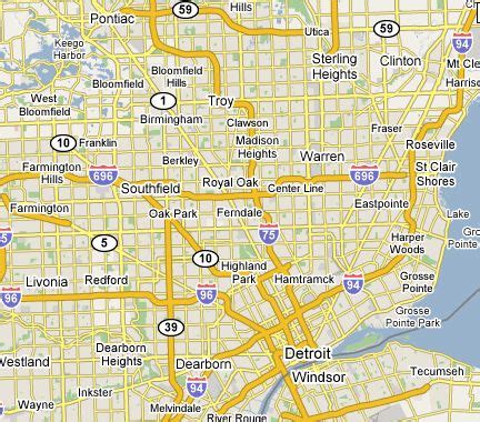 Find the perfect detroit michigan map stock illustrations from getty images. Detroit Michigan Map