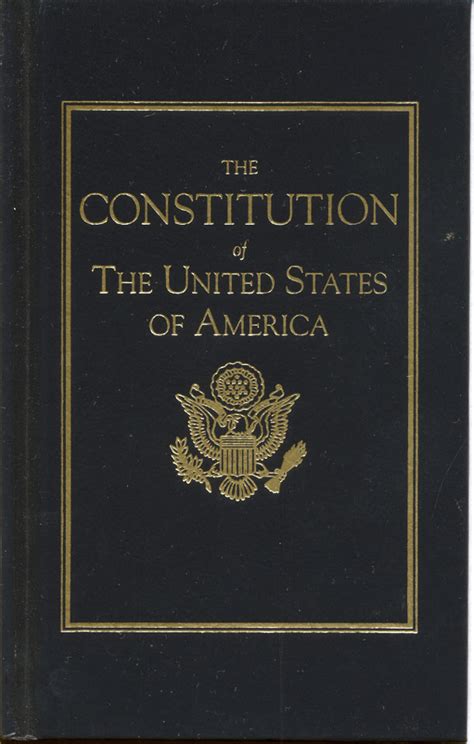 The Constitution Of The United States Of America Book At Wolfgangs