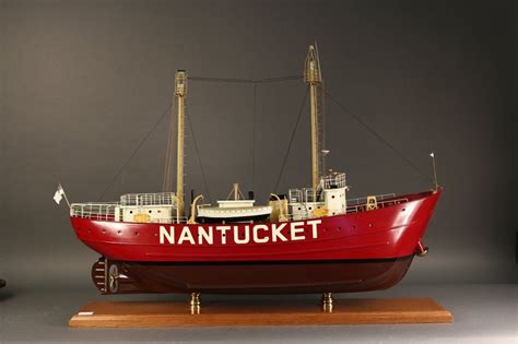 4 Model Of Nantucket Lightship Jan 16 2016 Boston Harbor Auctions