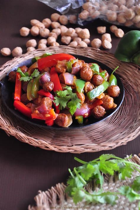 Soya Chunk Manchurian Meal Maker Manchurian Recipes