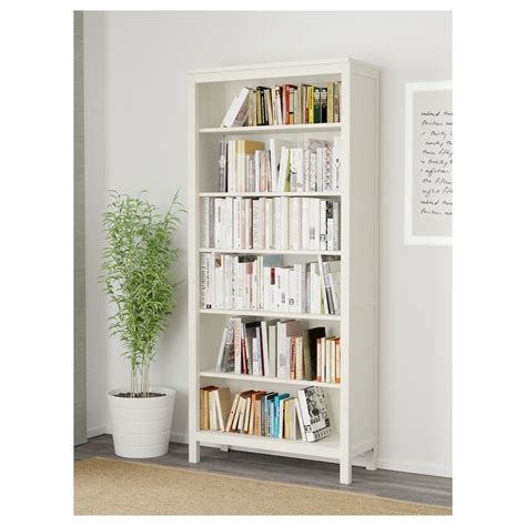 Hemnes Bücherregal Weiß Gebeizt 90x197 Cm Ikea Deutschland