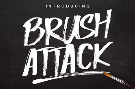 28 Best Brush Fonts Script Paint And More