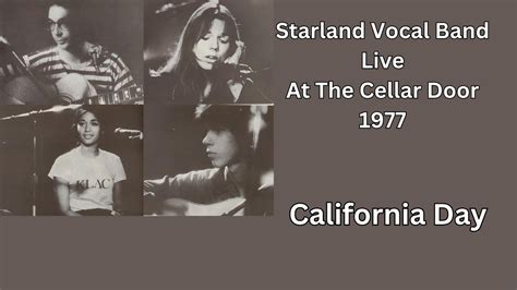 Starland Vocal Band California Day Live At The Cellar Door 1977 Youtube