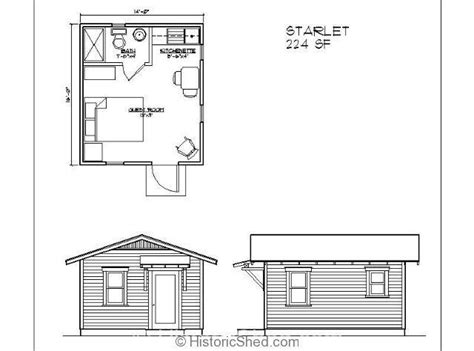 Tiny Guest House Tiny House Plans Small House Plans
