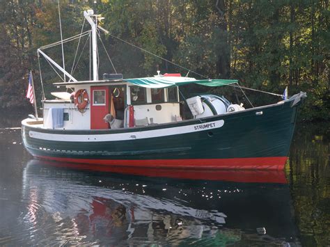 1972 Jensen Custom Trawler Yacht 35 Friday Harbor Power Boat For Sale