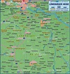 Karte von Lüneburger Heide (Region in Deutschland Niedersachsen) | Welt ...