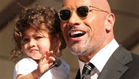 dwayne johnson leaves fans swooning after adorable video with daughter