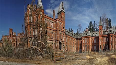 Arkham Asylum A Huge Gothic 1800s Kirkbride Mental Hospital Oc