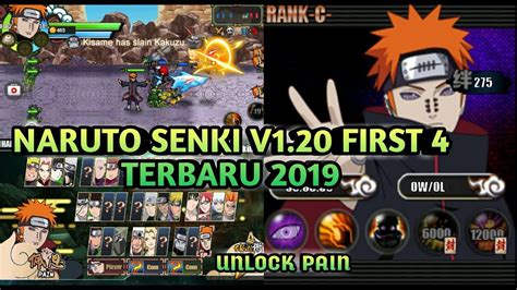 Naruto Senki V120 First 4 Mod Terbaru 2019 Naruto Senki Mod Youtube