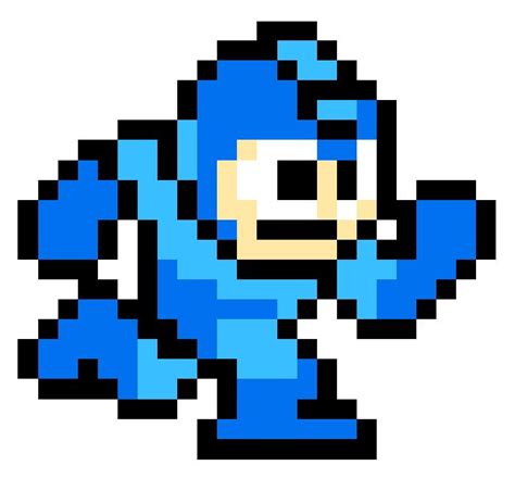 Running Mega Man Sprite Characters Art Mega Man Pixel Art Minecraft Pixel Art Mega Man