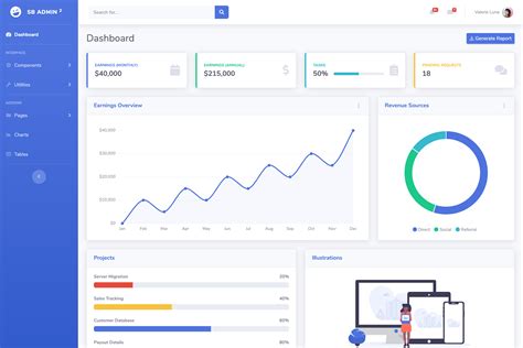 Best Bootstrap Templates Page