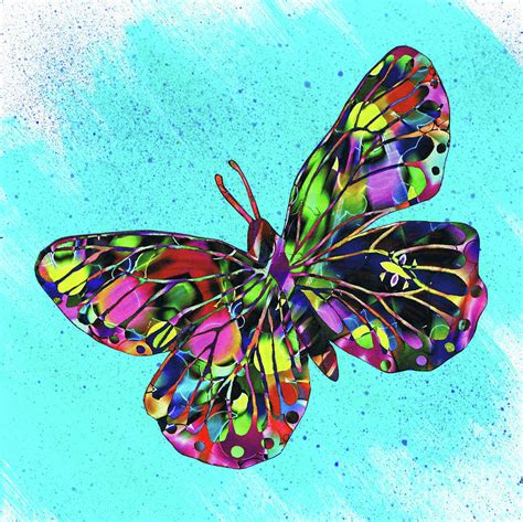 Butterfly Colors 1 Digital Art By Hao Aiken Fine Art America