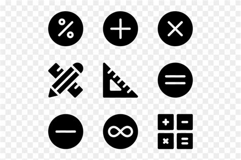 Symbols save time and space when writing. Math Symbols - Maths Icons Clipart (#358172) - PinClipart