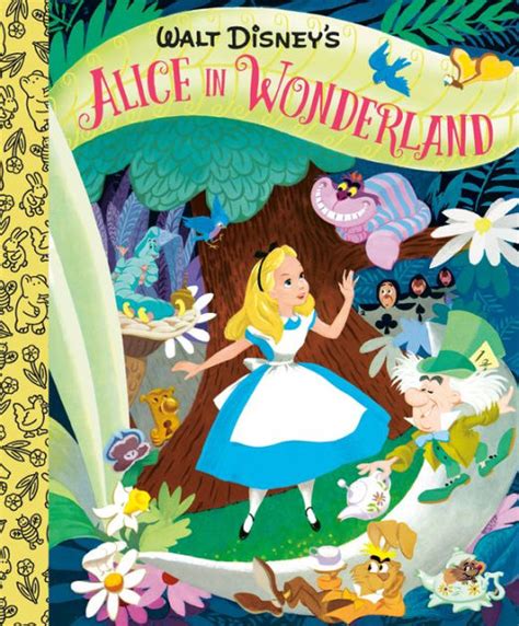 Walt Disneys Alice In Wonderland Little Golden Board Book Disney