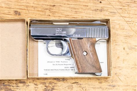 Raven Arms Mp 25 25 Acp Police Trade In Pistol With Original Box And