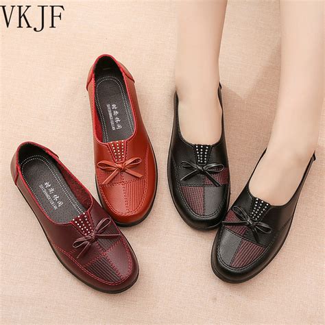 2023 Cheap Shoes Women Leather Flats Female Flats Spring Shoes 2022