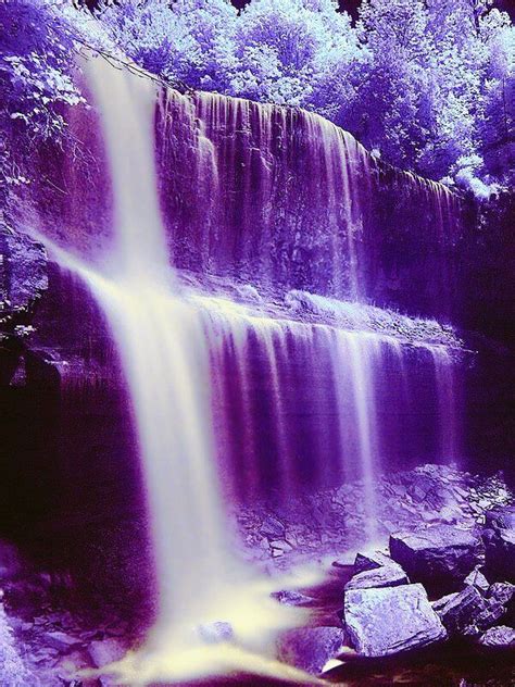 Water Aesthetic Purple Aesthetic Beautiful Waterfalls Beautiful