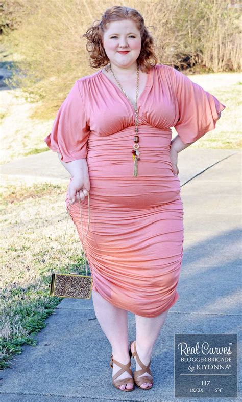 Plus Size Ruched Dress Rumor Ruched Dress Kiyonna