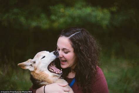 Woman Takes Touching Pictures Of Her Dog Chubby Hours Before Having Him