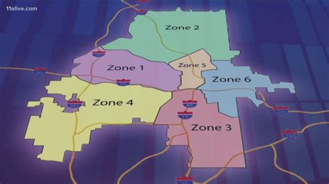 Here Are The Changes To Atlantas Six Zones