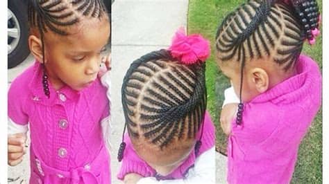 Let me know which braids you want to see more of in the comments or just repin your favorite 2 african hair braiding fashions and i'll find cornrows styles, havana twist box styles. Cute Hairstyles For Little Black Girls 2016 - YouTube