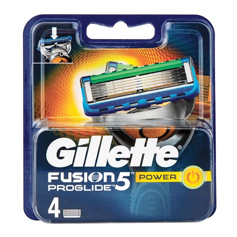 gillette fusion proglide power razor blades 4 cartridges beautybuys ireland