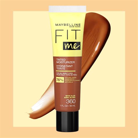 Maybelline Fit Me Tinted Moisturizer Swatches + Review (360 & 370)