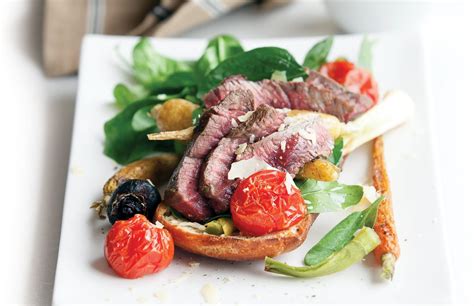 Italian Steak Salad Stack Healthy Food Guide