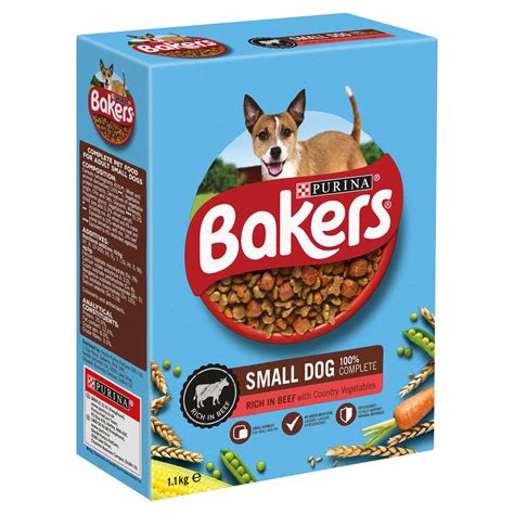 Dog food for small dogs uk. Bakers Small Dry Dog Food Beef and Veg 1.1kg | Dog Food ...