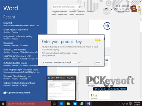 Keys can be obtained from vlsc or by calling the activation call center. Pin on Microsoft Office 2016 Product Key