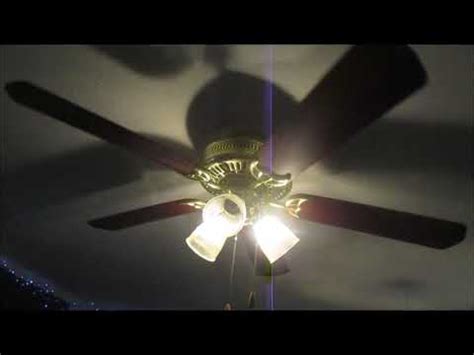 It features a beautiful polished brass finish with 5 traditional styling and a quiet motor maketraditional styling and a quiet motor make the hampton bay rockport ceiling fan a great way to add comfort. Hampton Bay Landmark Plus ceiling fan (read description ...